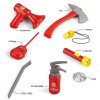 Huiye 8pcs Fire Fighting Toys kids Firefighter role play toy Fire Helmets for children Juguetes