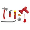 Huiye 8pcs Fire Fighting Toys kids Firefighter role play toy Fire Helmets for children Juguetes