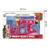 Huiye 8pcs Fire Fighting Toys kids Firefighter role play toy Fire Helmets for children Juguetes
