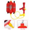 Huiye 2pcs Fireman Toys Sets baby Water Gun With Tank Fireman Water Gun With Backpack for kids jouet