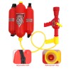Huiye 2pcs Fireman Toys Sets baby Water Gun With Tank Fireman Water Gun With Backpack for kids jouet