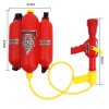 Huiye 2pcs Fireman Toys Sets baby Water Gun With Tank Fireman Water Gun With Backpack for kids jouet