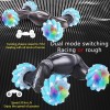 Huiye Twisted Climbing rc car Hand Gesture Control RC Stunt Car Double sided 360 spins rc car juguetes al por mayor