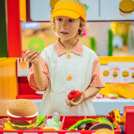 HY 2020 amazon hot sale cocina de juguete pretend play Kids Food Toy kid kitchen toy set kitchen kids custom kitchen toys