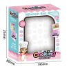 Huiye New Design Mini Kitchen Cooking Toy Plastic Cooking Tableware Play Set Kitchen Accessories Toys