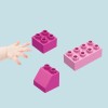 Huiye prince princess dating in the castle with figure construction building block toys compatible legoing