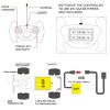 Huiye radio control toy carros a control remoto kumandali araba remote control car kids toy brushless rc cars toys