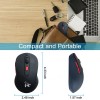 2.4G Wireless Battery Mouse Computer Accessories OEM Customized 6D Gaming Mouse with Wireless Mouse Receiver