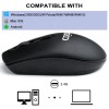 2.4G Wireless Battery Mouse Computer Accessories OEM Customized Multi-color High Quality Wireless Battery Mouse