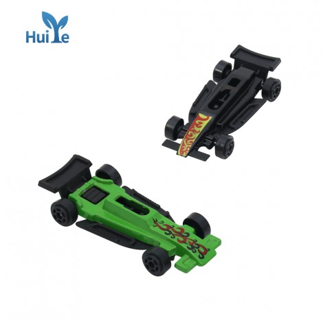 Huiye Wholesale cheap inertia friction car for kids toys Cheap Children Small plastic Diecast Toy Vehicles