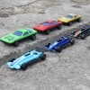 Huiye Wholesale cheap inertia friction car for kids toys Cheap Children Small plastic Diecast Toy Vehicles