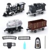 Huiye toy train slot toys Electric railway set juguetes Model Railway Rc Smoke Train Toy Sets