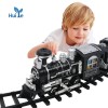 Huiye toy train electric train toy rc slot toys intelligence voice rc smoke Electric railway set