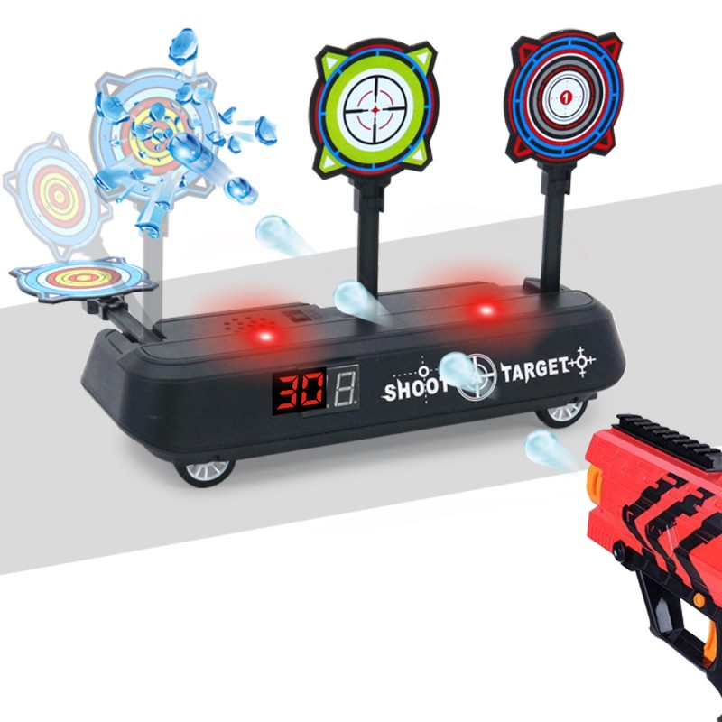 Huiye floating target shooting game Indoor game set electronic target shooting with light music pistola