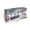 Huiye floating target shooting game Indoor game set electronic target shooting with light music pistola