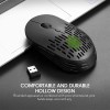 2021 Hot Sale 6 Buttons Ergonomic Wireless 2.4G Portable Gaming Optical Mouse For Desktop Notebook Laptop Computer