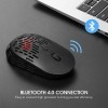 2021 Hot Sale 6 Buttons Ergonomic Wireless 2.4G Portable Gaming Optical Mouse For Desktop Notebook Laptop Computer
