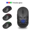 2021 Hot Sale 6 Buttons Ergonomic Wireless 2.4G Portable Gaming Optical Mouse For Desktop Notebook Laptop Computer