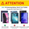 2021 New Trending Kids Tablet Cover for Samsung Galaxy Tab A7 with Wireless BT Keyboard Pencil Holder for Newest Samsung A7 Case