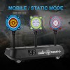 Kids Indoor Shooting Bullet Game Boys Electronic Running Scoring Moving Static Modes Auto Reset Digital Toy Gun Flying Target