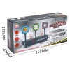 Kids Indoor Shooting Bullet Game Boys Electronic Running Scoring Moving Static Modes Auto Reset Digital Toy Gun Flying Target