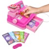 Huiye Role play home supermarket set toy cash register toy for kids cash register mainan roleplay for kids