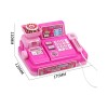 Huiye Role play home supermarket set toy cash register toy for kids cash register mainan roleplay for kids
