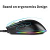 OEM ODM custom led pc gaming mouse for PC Laptop gamer