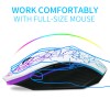 2021 Hot selling 4D 7200DPI adjustable wholesale oem white gaming mouse