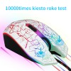 2021 Hot selling 4D 7200DPI adjustable wholesale oem white gaming mouse