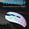 2021 Hot selling 4D 7200DPI adjustable wholesale oem white gaming mouse