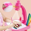 Huiye projector painting Kids Multifunctional Educational Projector Painting Drawing Toys children educational toy projector