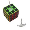 Huiye Wholesale children magic cube professional Competition speed Magic Puzzle Cube with Carbon Fiber