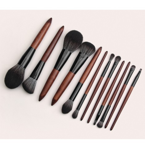 Professional factory 12pcs Makeup Brushes High Quality Private Label Cosmetic Makeup Brush Set