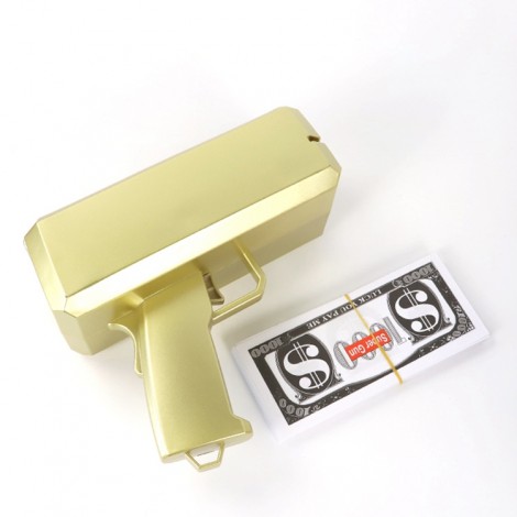 Wedding Festival Plastic Cool Rain Party Club Cash Cannon Throw Gold Spray Money Gun