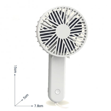 Mini Hand-held Usb Fan 180 Degree Rotation Recyclable Electric Small Hand Fan
