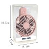 Mini Hand-held Usb Fan 180 Degree Rotation Recyclable Electric Small Hand Fan