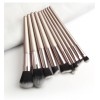 Wholesale price 10pcs juego de brochas de maquillaje personalisadas veganos