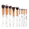 Marble Custom Eye Shadow Makeup Brushes Set