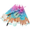 OEM Factory Foundation Brushes Kit Diamond Makeup Brush Set Gradient Handle