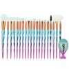 OEM Factory Foundation Brushes Kit Diamond Makeup Brush Set Gradient Handle