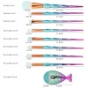 OEM Factory Foundation Brushes Kit Diamond Makeup Brush Set Gradient Handle
