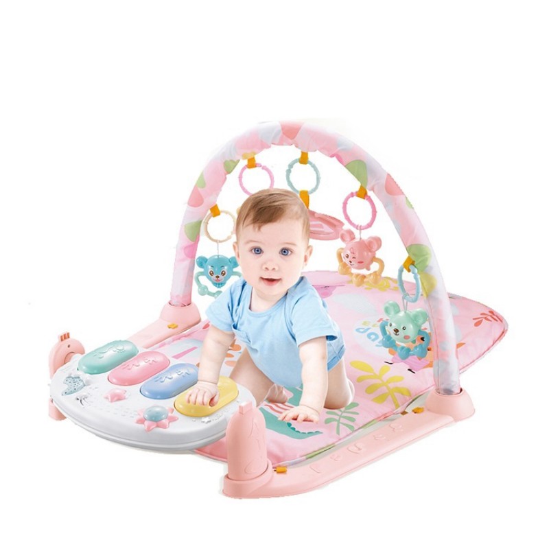Educational Hit Seller Crawl Cotton Fabric Girl Musical Music Child Play Plush 2021 Toy Piano Baby Mat