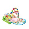 Soft Crawling Plush Quality Play Gym Piano Music Rack Activity Baby Mat,Baby Mat With Piano