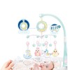 Mobile Musical Remote Controller Learn Happy Projection Crib Newborn Plastic Cartoon Music Baby Hanging Toy Bed Bell