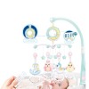 Mobile Musical Remote Controller Learn Happy Projection Crib Newborn Plastic Cartoon Music Baby Hanging Toy Bed Bell