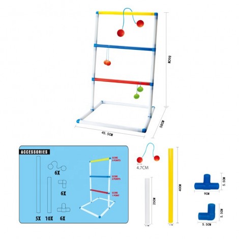 Newest Luminous Ladder Toss Ball Replacement Ladder Balls Bolos Bolas Ladder Golf With Real Golf Balls