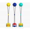 Durable Dog Tug Rope Ball Silicon Single Suction Cup Tug Dog Toy  Squeaky Chew Toys
