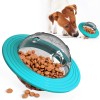 Flying Saucer Tumbler Feeding Toy Pet Feeder Slow Food Dispenser Ball Food Leakage Toy