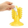 Cactus Shape Dog Toothbrush Toy Dog Molar Toothbrush Stick Leakage Chew Toy